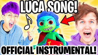 THE LUCA SONG! 🎵 Official Instrumental! (LankyBox AUTOTUNE 3AM REMIX!)