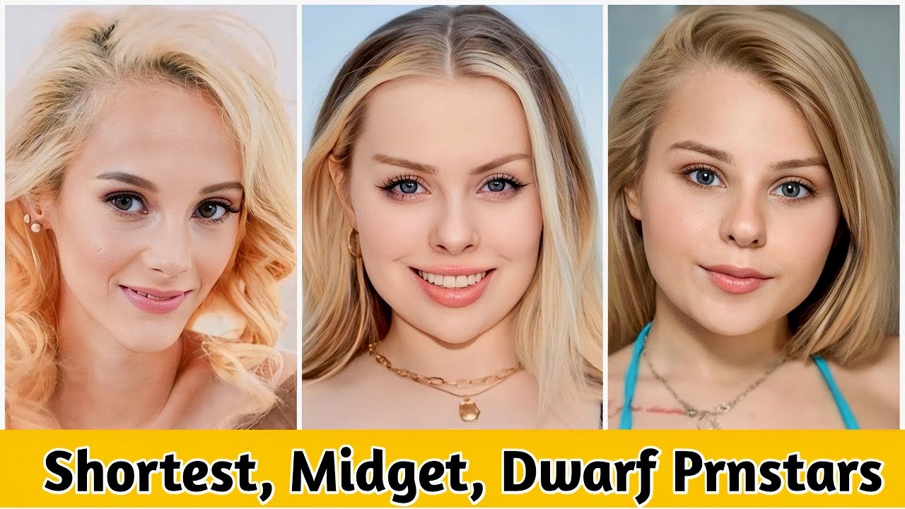 Most Amazing Shortest  Midget Prnstars ❤️