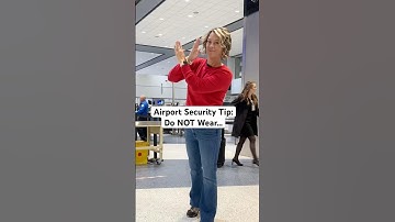Do Not Wear in Airport Security #traveltips #tsatips #holidaywithyoutube
