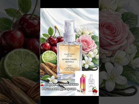 Montale Intense Cherry, наливной французский парфюм, монталь интенс-чери, видео 1