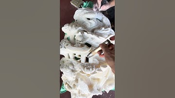 Tiếp tục lên siêu phẩm từ vỏ sò hóa thạch cho anh zai Thủ đô : CÁ CHÉP VƯỢT VŨ MÔN  #statue #sale