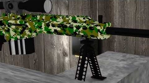 [Blender] Sniper Animation