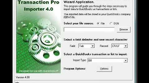 Transaction Pro Importer 4 0 for QuickBooks   Getting Started Guide