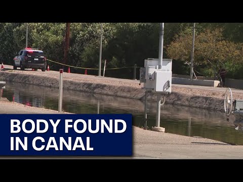 Body found in Gilbert canal prompts investigation