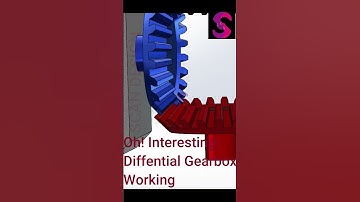 Motion Study Of Differential Gearbox #shorts #viral #shortvideo