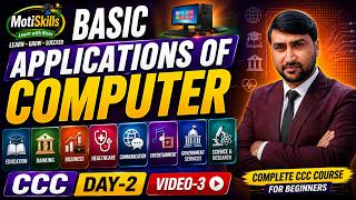 CCC Day-2 Video-3 | Basic Applications of Computer