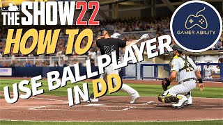 MLB THE SHOW 22 Как использовать игрока в мяч в Diamond Dynasty