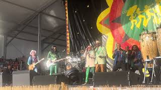 Sing A Song Earth Wind and Fire 2024 Jazz Fest Sunday May 5th Congo Stage shot close