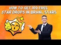 How To Get 100 Free Star Drops In Brawl Stars | Video Tutorial (2024)