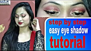 Step by step Easy eye Makeup Tutorial / Jyoti Rawat / Rishikesh