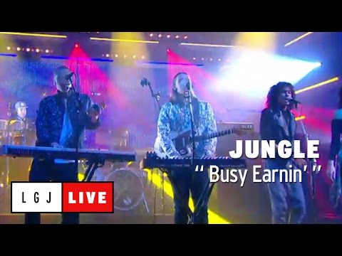 Jungle - Busy Earnin' - Live du Grand Journal