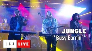 Jungle - Busy Earnin&#39; - Live du Grand Journal