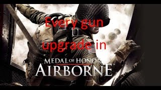Every Upgrade For Every Weapon In Medal Of Honor Airborne (Marksman, Sharpshooter and Expert Awards)