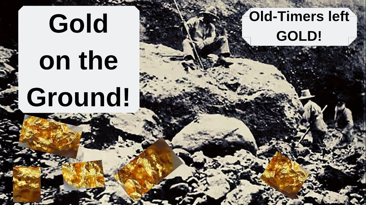 Gold on the Ground! OldTimers Left GOLD! YouTube