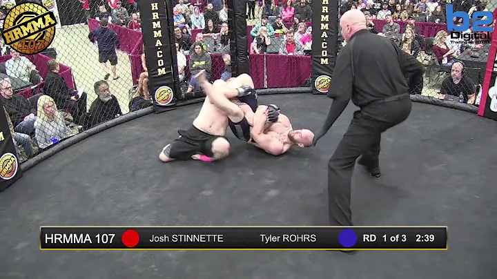 HRMMA 107 Fight 2 Joshua Stinnette vs Tyler Rohrs ...