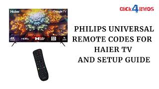 Philips Universal Remote Codes For HAIER TV and Setup Guide screenshot 4