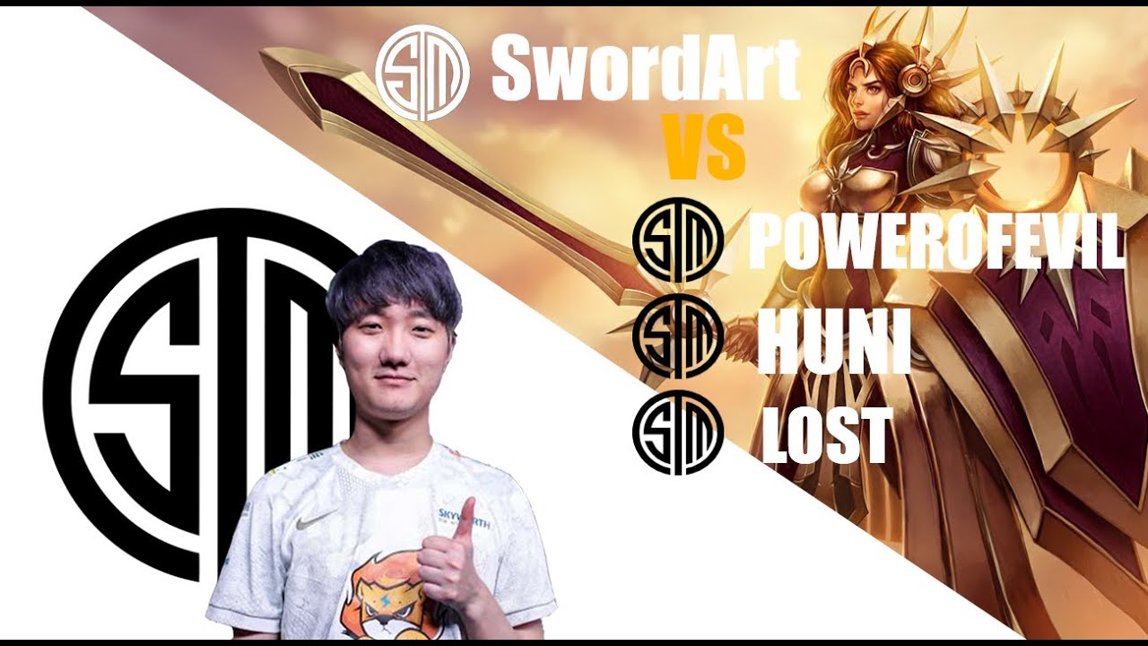 TSM SwordArt Leona vs TSM Huni, TSM PowerofEvil, TSM Lost | LCS Solo Queue