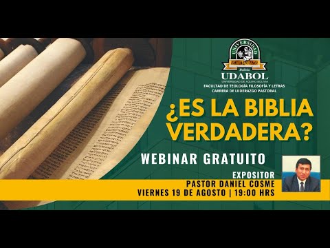 ES LA BIBLIA VERDADERA? - CARRERA DE LIDERAZGO PASTORAL - TEOLOGIA - YouTube