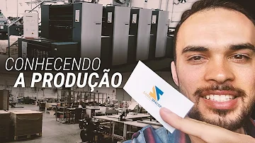 Como é feito o cartão de visita?
