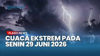BMKG Weather Forecast: Regions with Potential for Heavy Rain on June 29, 2026