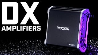 Kicker Dx Amplifiers New Design Youtube