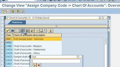 SAP FICO VIDEO TRAINING TUTORIALS 0006 ASSIGN COM CODE TO COA ECC6   BAYISETTI