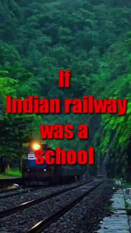 If Indian railway school 🏫 #shorts #viral