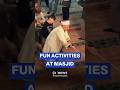 Ref:ketCpQjdYko Istanbul imam plays games with kids after ramadan taraweeh prayers