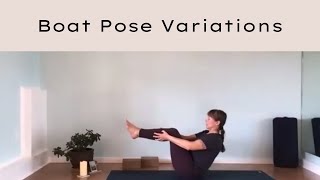 Boat Pose Variations I Embodied Possibility