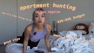 all about apartment hunting in LOS ANGELES | moving tips, location, prices $$ + more