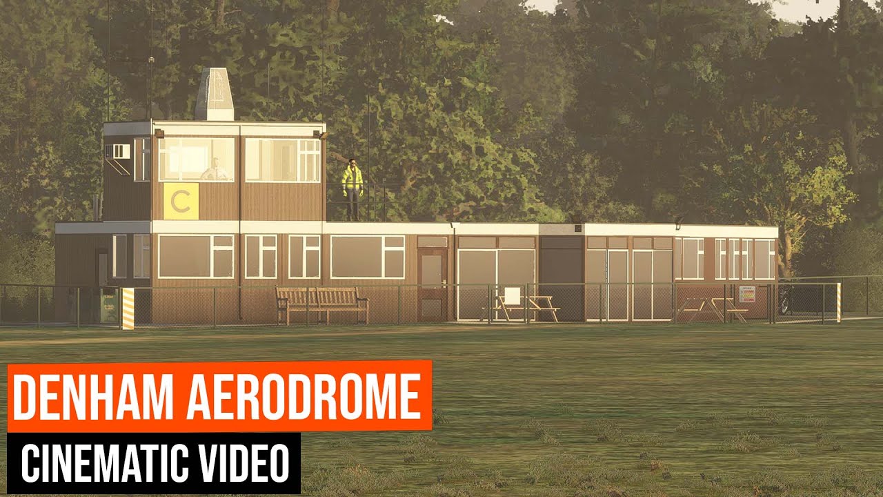 Denham Aerodrome | Burning Blue Design | MSFS 2020 | Cinematic Video