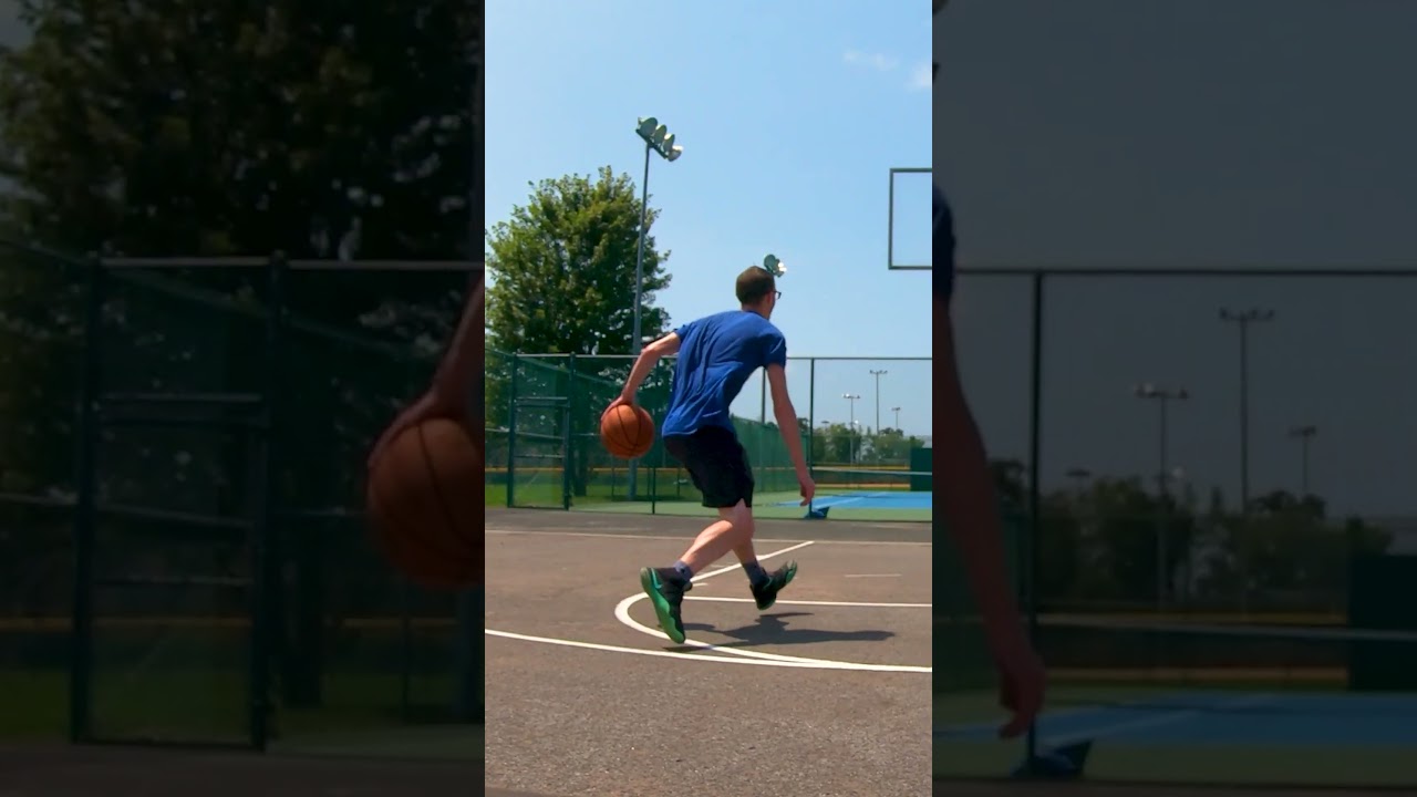 Double Rims Are DIFFERENT #shorts #doublerim #basketball #streethoops #handles #shootingform #miss