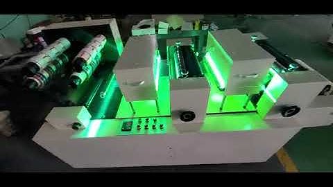 360mm width BOPP tape printing machine with 2 colors