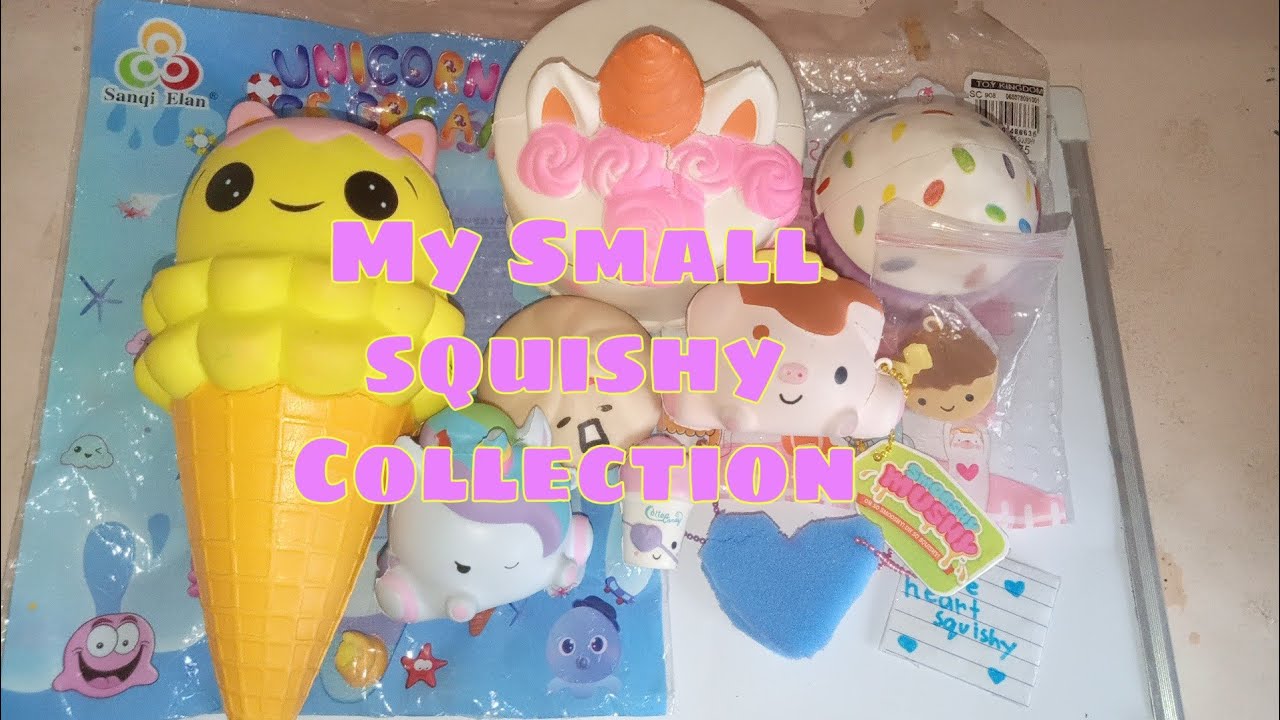 My small Squishy Collection ♥️🍩🍦//Donut squishyslime
