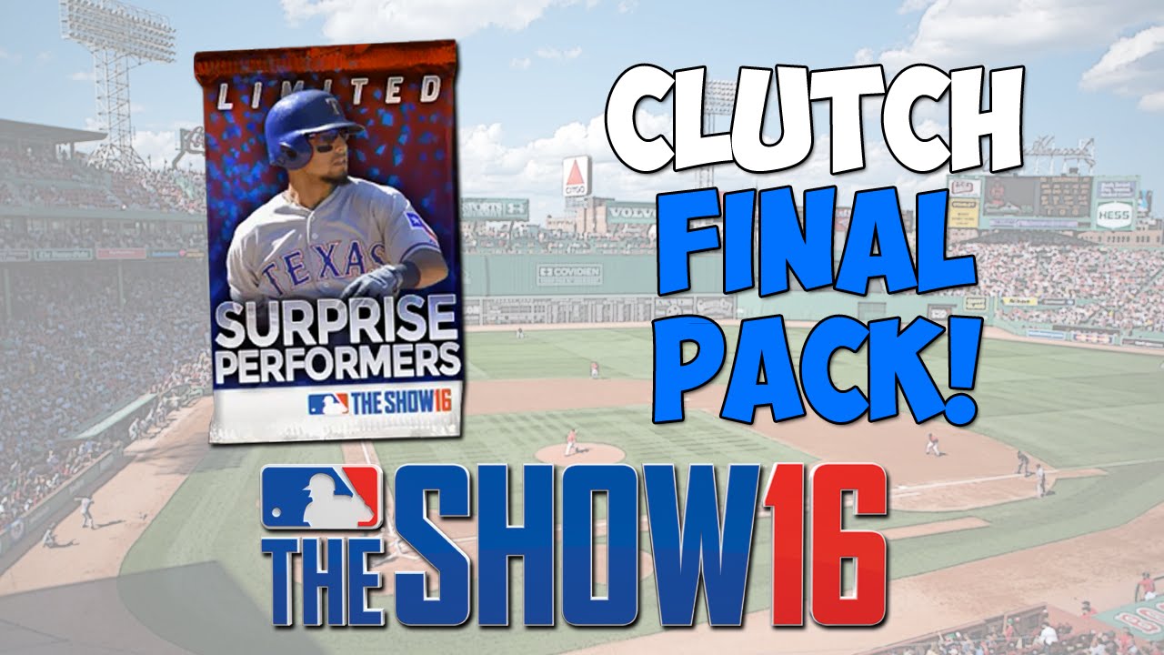 Clutch Gold Pull! MLB The Show 16 Diamond Dynasty Surprise