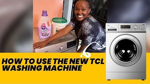 NEW TCL Washing Machine 11 KG Front Load 65,000KSH Automatic Washing Machine 2024 review
