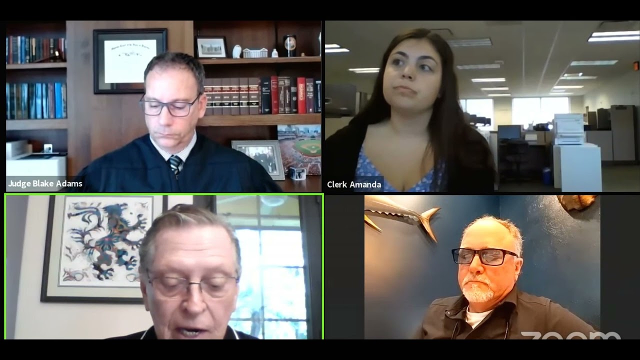 Judge Blake Adams Small Claims Nonjury Trials 6 2 2021