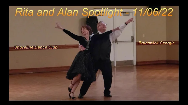 Rita and Alan Spotlight dance
