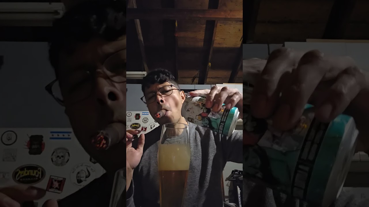 Kristania cigar by Kristoff cigars with a belgian-style Pale Ale 