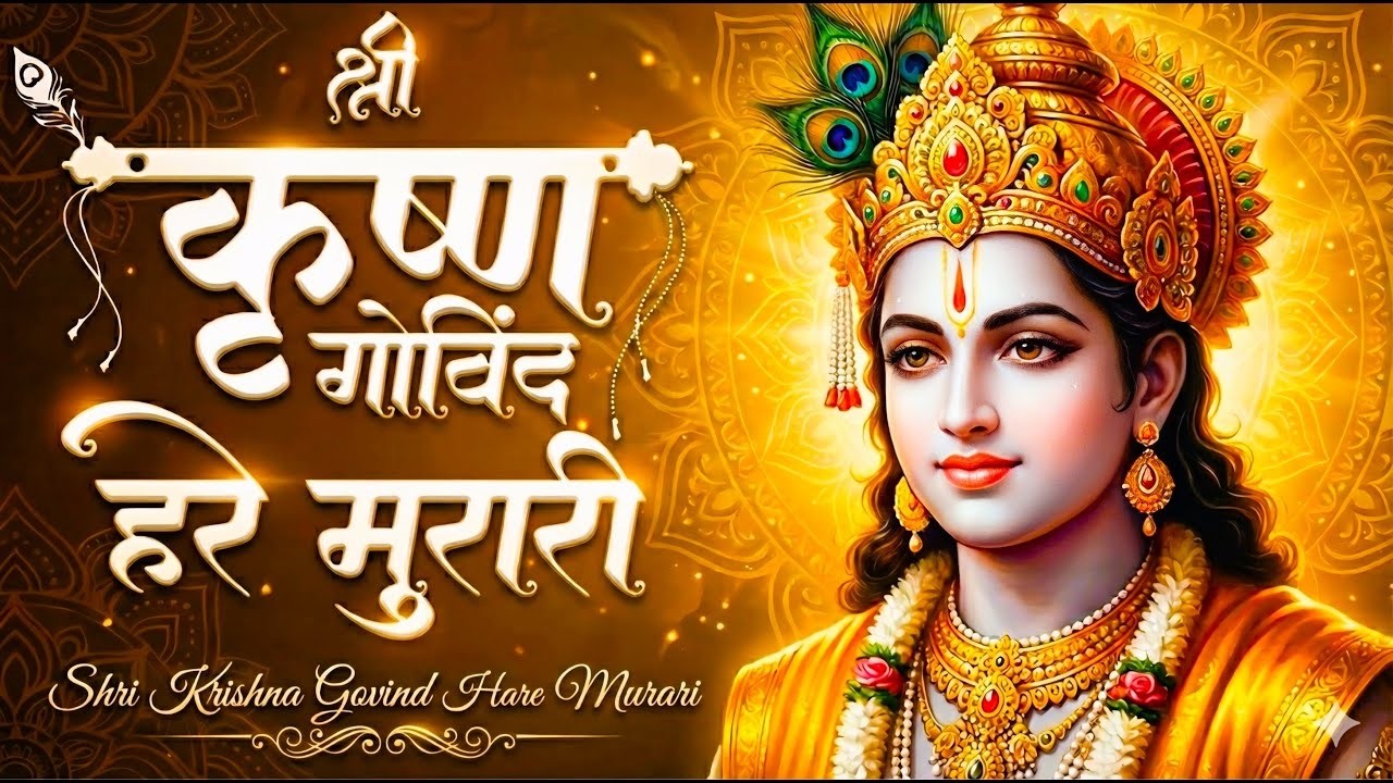 Shri Krishna Govind Hare Murari | श्री कृष्णा गोविंद हरे मुरारी | Krishna Bhajan | Peaceful Bhajan