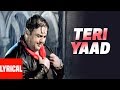 Adnan Sami "TERI YAAD" Lyrical Video | Kisi Din | Super Hit Romantic Song
