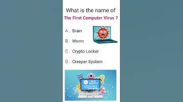 Unveiling the First Computer Virus | GK Quiz #shorts #youtubeshorts #gk