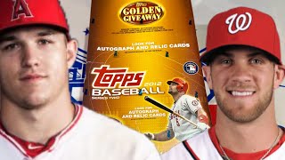 2012 TOPPS SERIES 2 RACK PACK BOX! (Throwback Thursday)