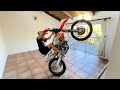 Dirt Bike Rides In HOUSE - Buttery Vlogs Ep71