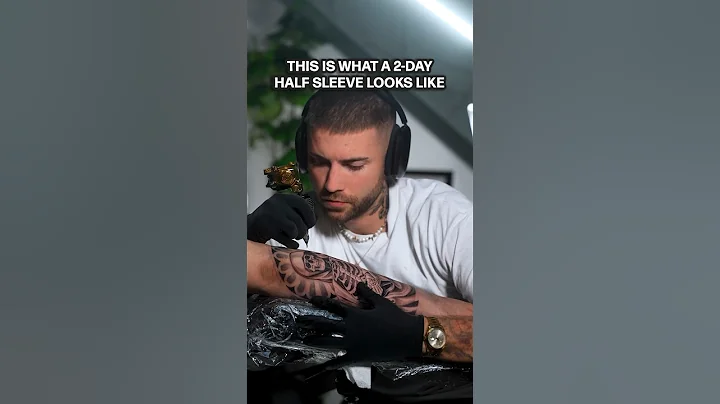 2-Day Half Sleeve Tattoo, 10 Hours on Each Side 😤❤️‍🔥✌🏼