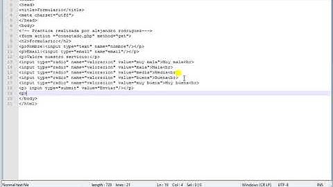 IAW05 - Creación de formulario basico con html y php