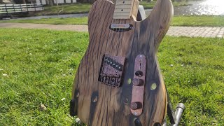 Making a Telecaster from Reclaimed Wood & Epoxy