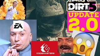 EA Buying CODEMASTERS For 1.2 BILLION! Dirt 5 2.0 UPDATE!!!