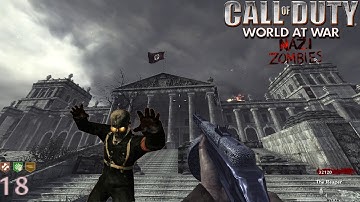WORLD AT WAR DOWNFALL... ZOMBIES! (World at War Downfall | Custom Map)