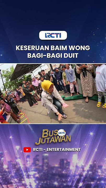 SERU! Baim Wong Bagi-Bagi Duit Sama Warga #busjutawan #baimwong #shorts